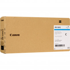 Canon PFI-707C Cyan Ink Cartridge (700 Ml.) - Original Canon Pack for magePROGRAF iPF-830, iPF-840, and iPF-850